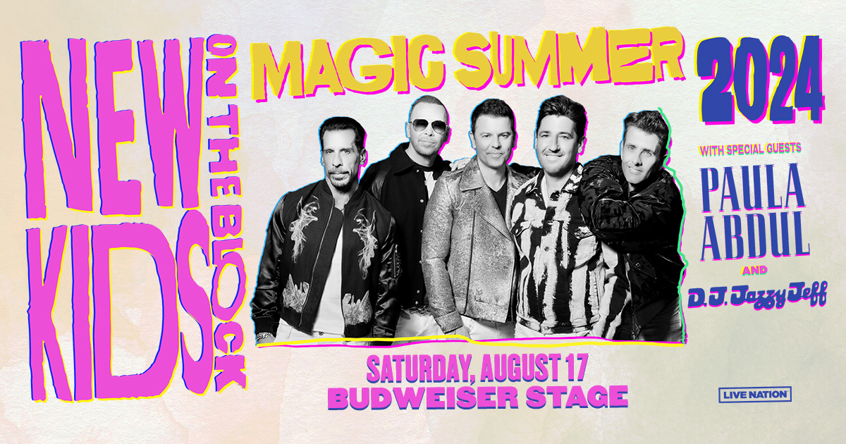 Magic Summer Tour feat New Kids On The Block, Paula Abdul and DJ